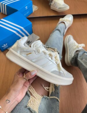 Tênis Adidas Samba Pérola/Branco